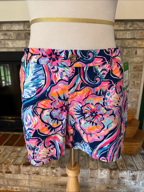 Lilly Pulitzer Pants - Lilly Pulitzer Women’s Jayne Stretch Shorts Boho Bateau NWT